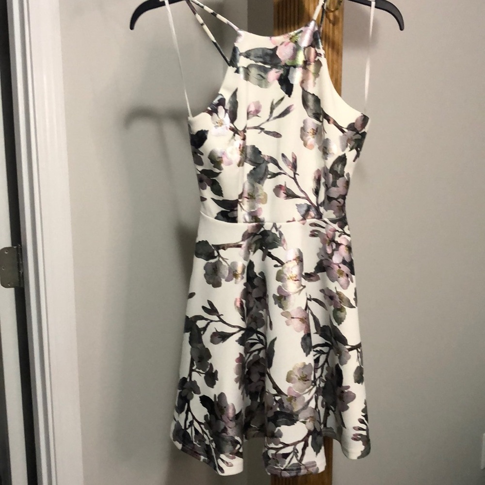 White cocktail dress!